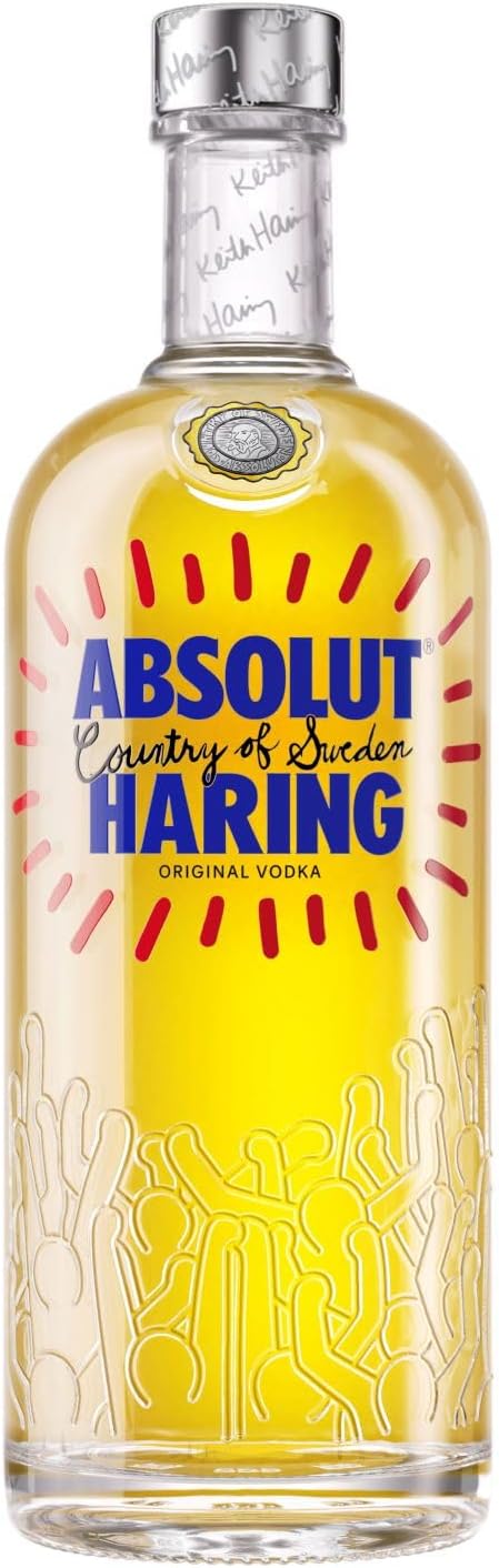 Absolut Vodka Haring Artist Limited Edition 1L