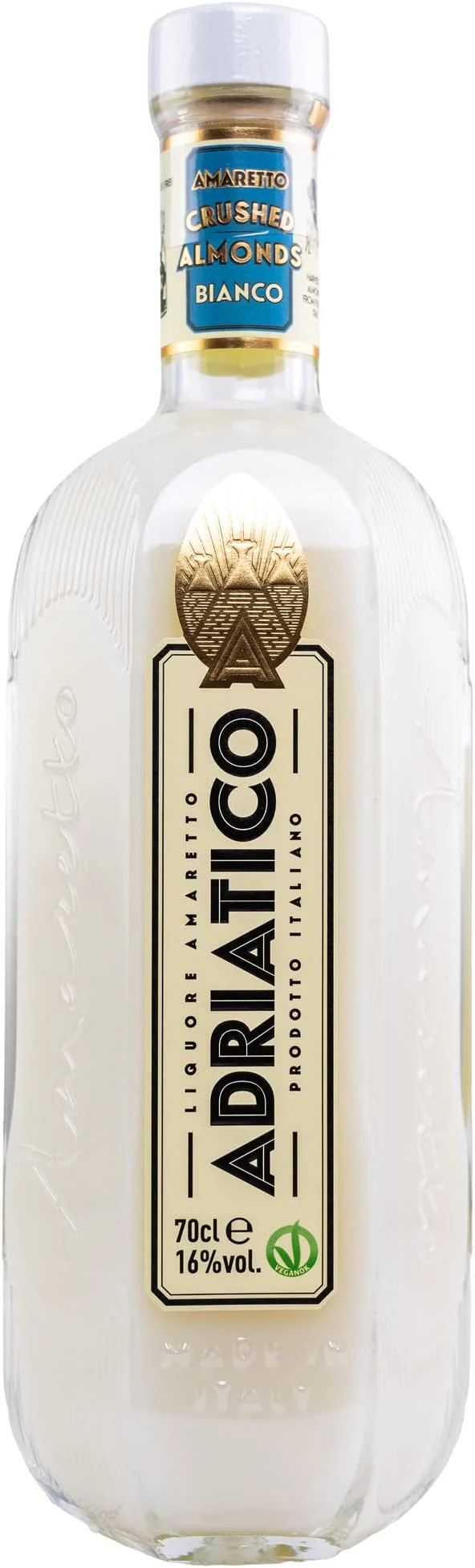 Adriatico Amaretto Bianco Crushed Almond Liqueur 70cl