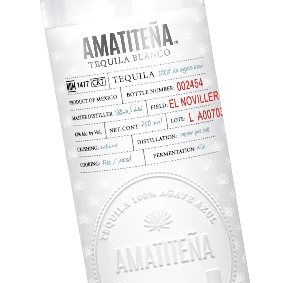 Amatiteña Tequila Blanco 70cl - Image 2