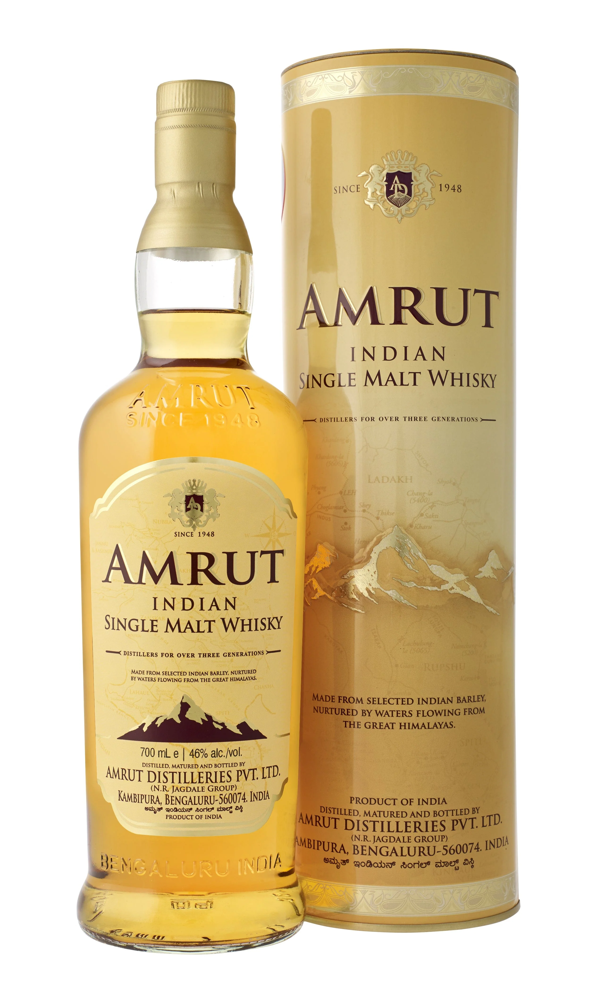 Amrut Indian Single Malt Whisky 70cl