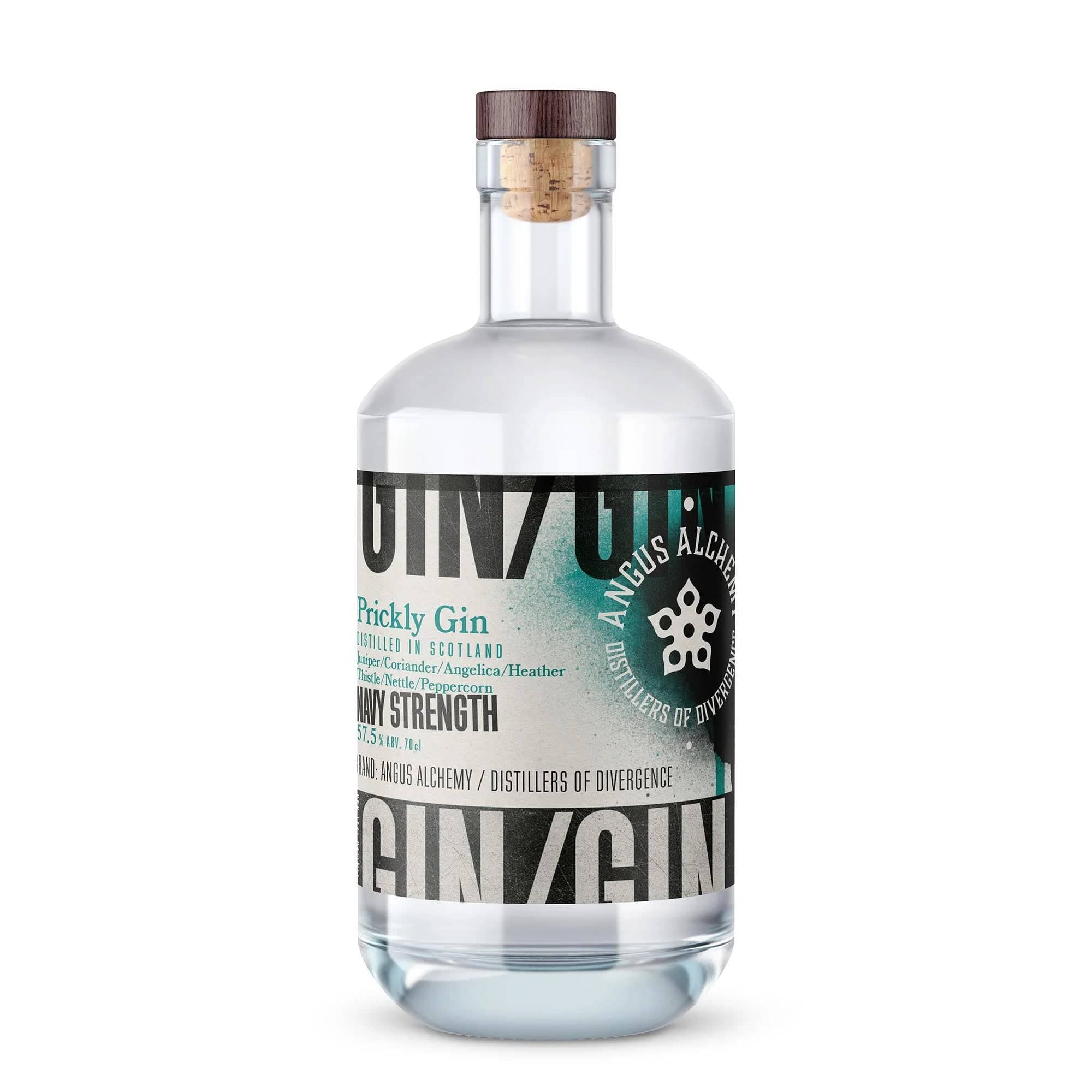 Angus Alchemy Navy Strength Prickly Gin 70cl