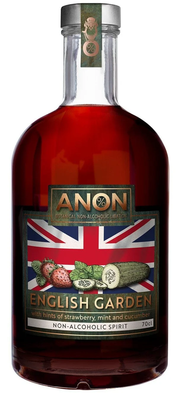 ANON English Garden Non Alcoholic Spirit 70cl