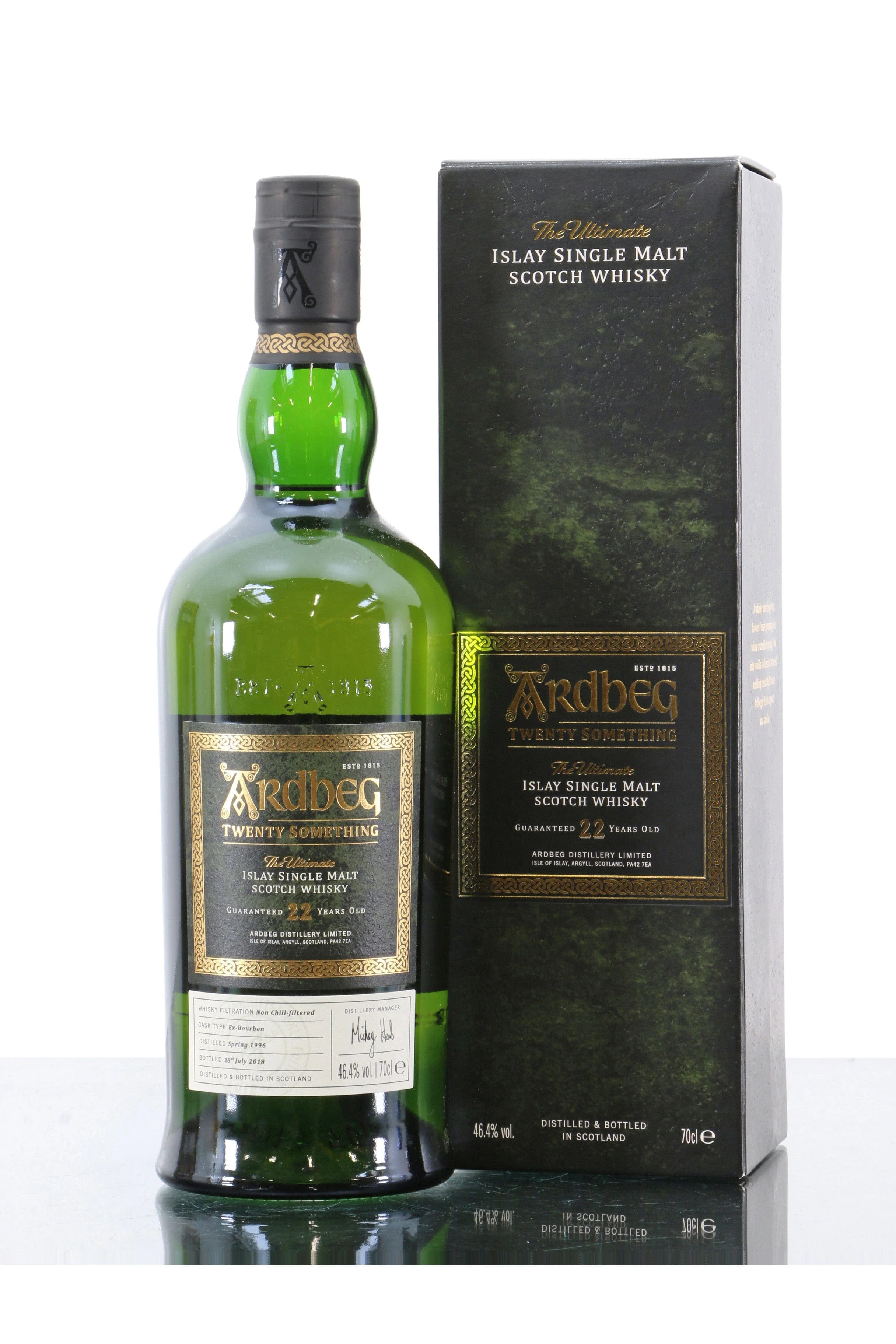 Ardbeg 22 Year Old Twenty Something 2018 Release Single Malt Scotch Whisky 70cl