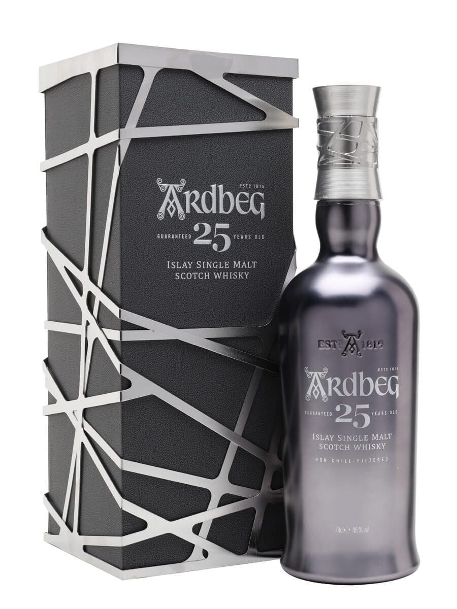 Ardbeg 25 Year Old Single Malt Scotch Whisky 70cl