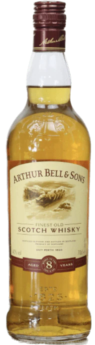 Arthur Bell & Sons 8 Year Old Scotch Whisky (Bob Sleigh Label) 70cl