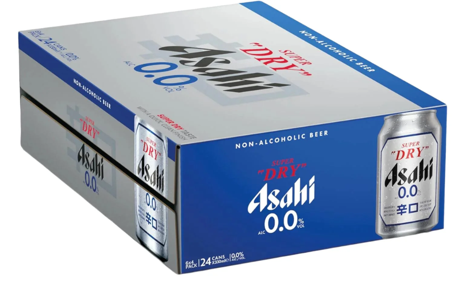 Asahi Super Dry Alcohol Free Beer 24x330ml