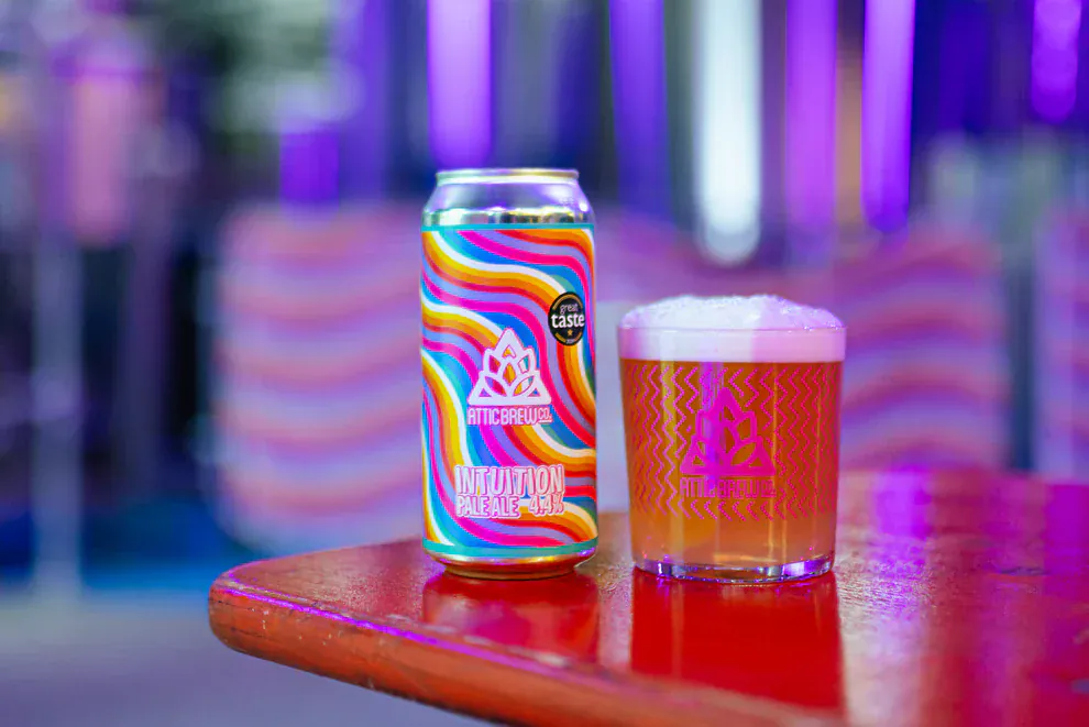 Attic Brew Co Intuition Pale Ale Cans 12x440ml - Image 3
