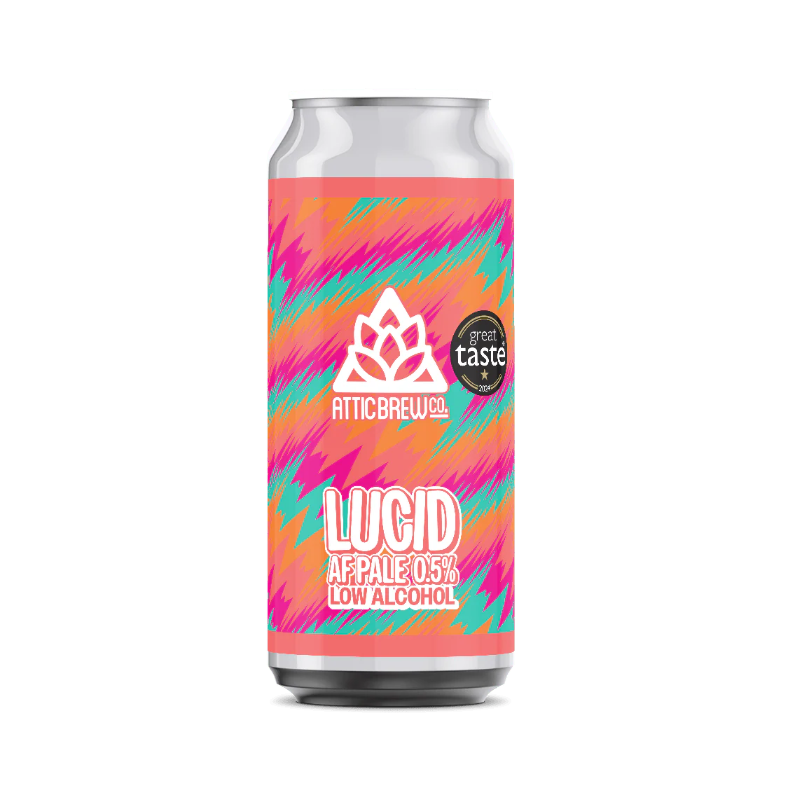 Attic Brew Co Lucid AF Pale 0.5% Cans 12x440ml