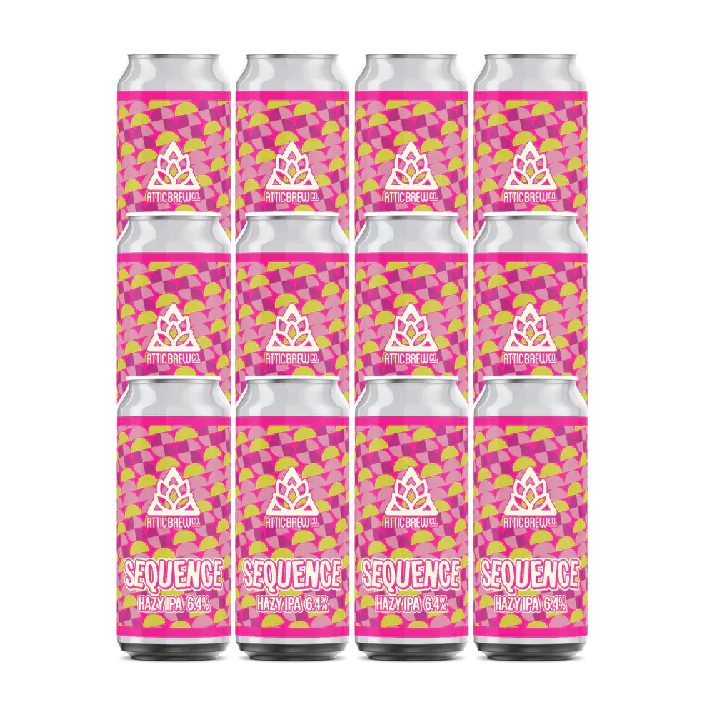 Attic Brew Co Sequence Hazy IPA Cans 12x440ml - Image 2