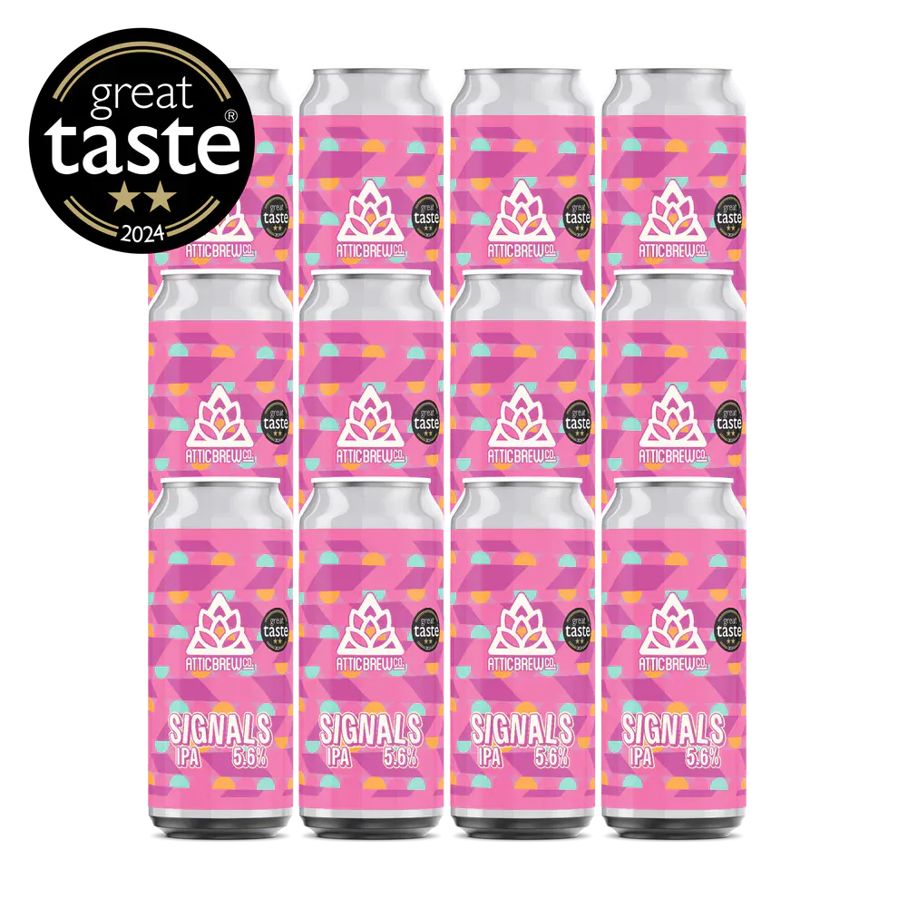 Attic Brew Co Signals IPA Cans 12x440ml - Image 2