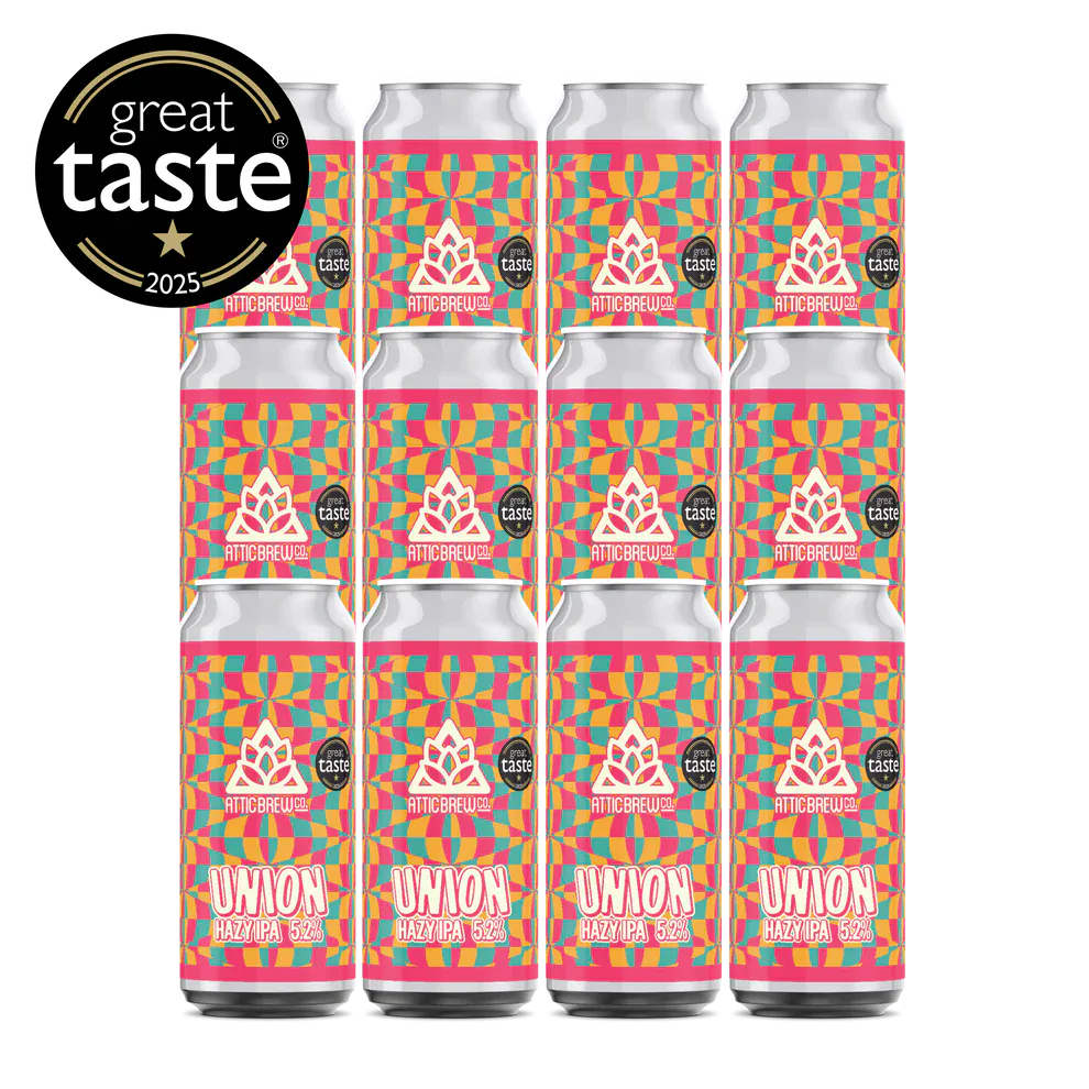 Attic Brew Co Union Hazy IPA Cans 12x440ml - Image 2