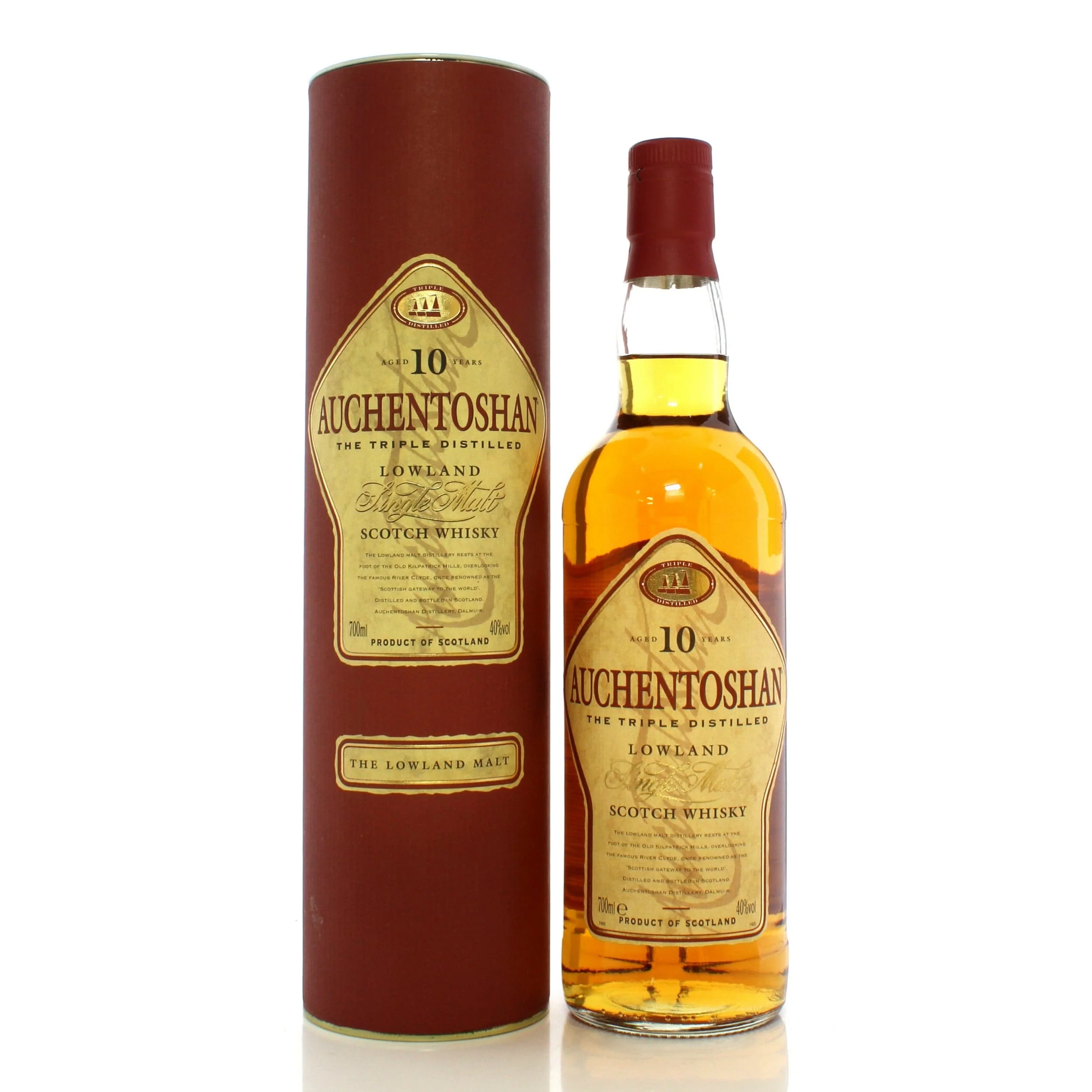 Auchentoshan 10 Year Old 1990s Bottling 70cl