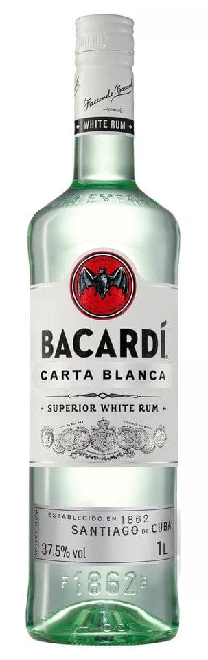 Bacardi Carta Blanca Rum 1L