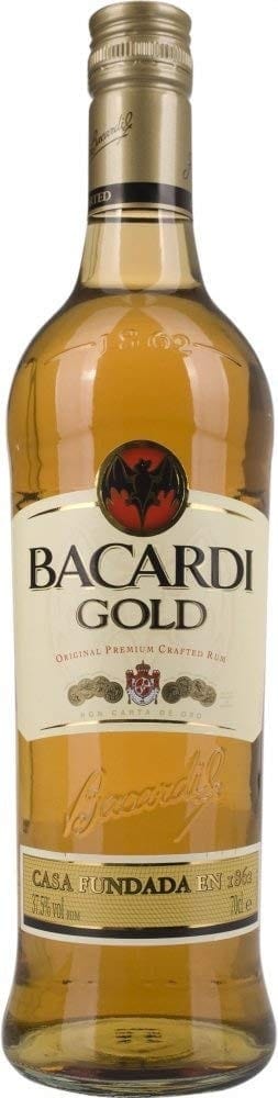 Bacardi Carta Oro Superior Gold Rum 70cl