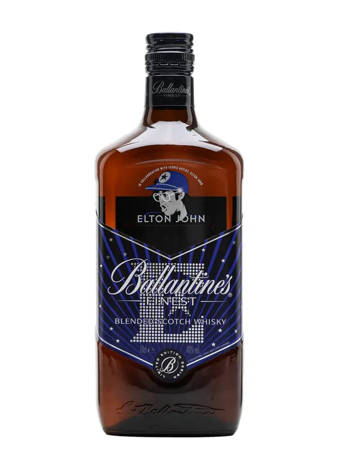 Ballantine's Finest x Elton John True Music Icons 2024 Release Blended Scotch Whisky 70cl