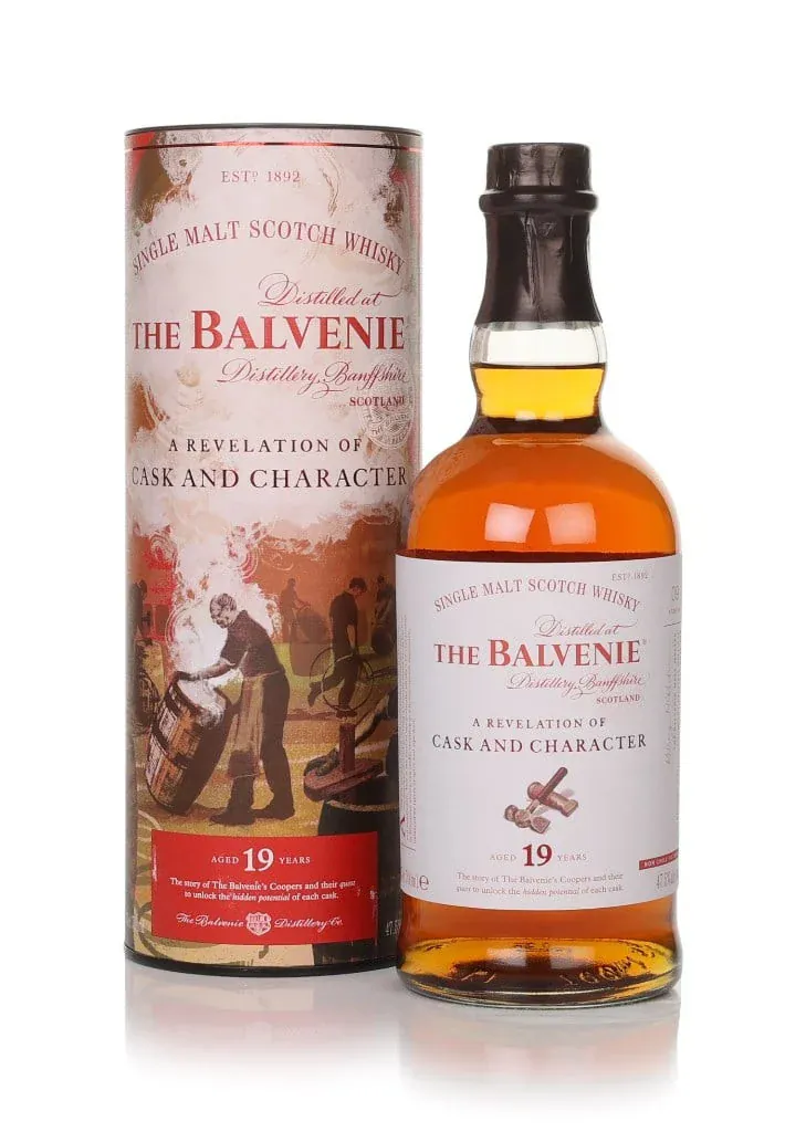 Balvenie 19 Year Old A Revelation of Cask and Character Single Malt Scotch Whisky 70cl