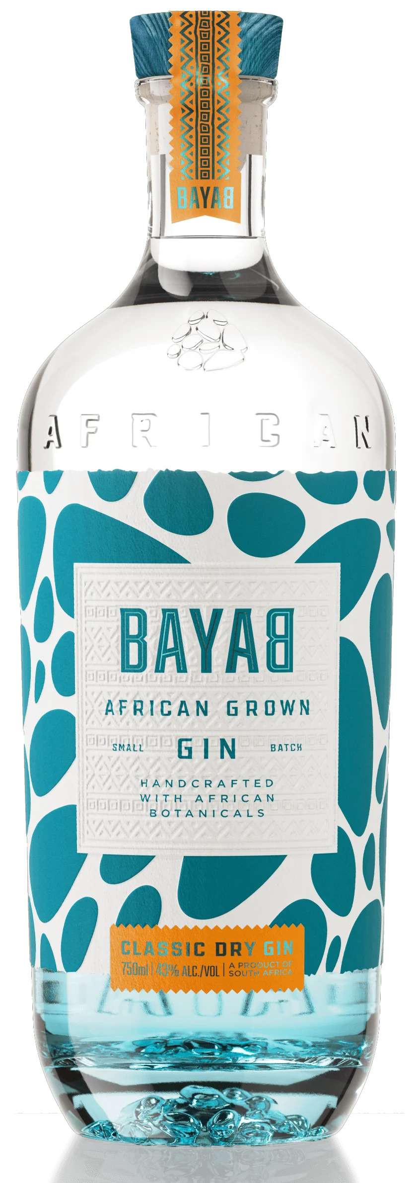 Bayab African Grown Classic Dry Gin 70cl - Image 2