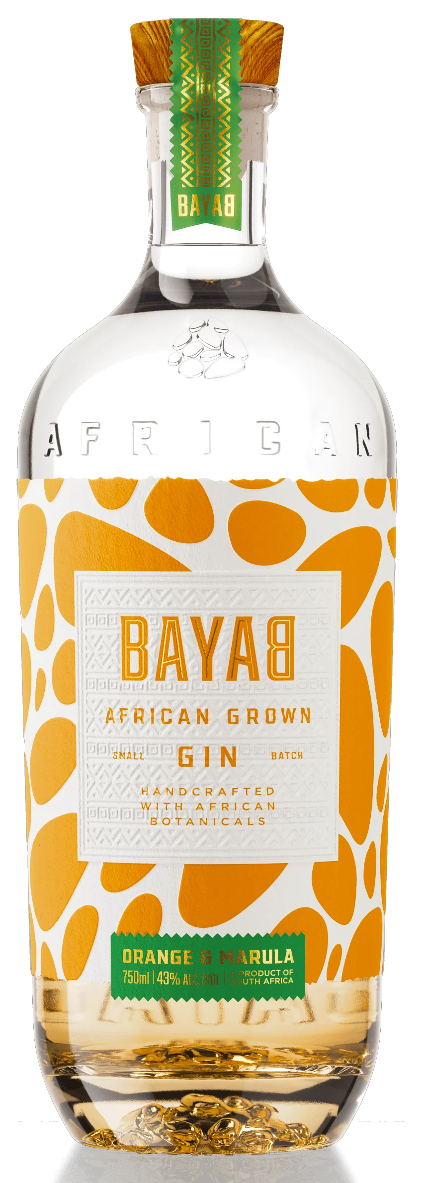 Bayab African Grown Orange & Marula Gin 70cl - Image 2