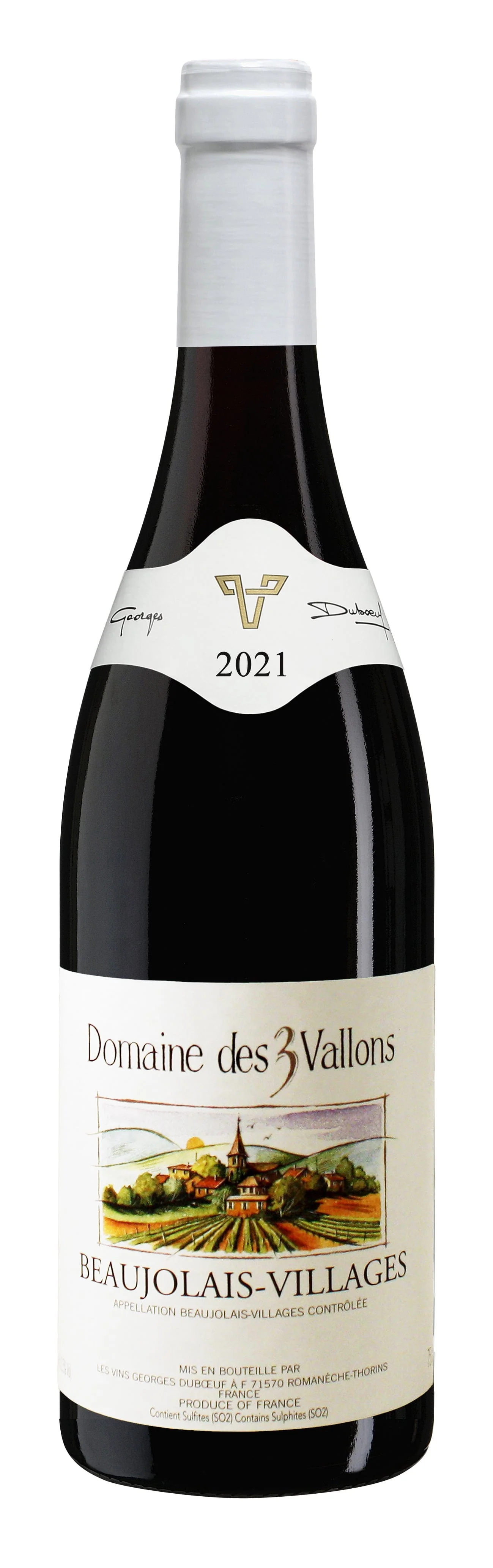 Georges Duboeuf Beaujolais Villages Domaine des Trois Vallons 2023 75cl
