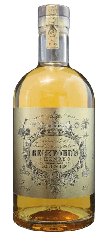 Beckford's Henrys Barrel Aged Golden Rum 70cl