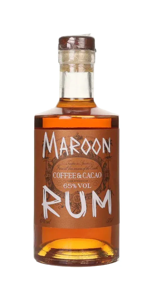 Beckford's Maroon Coffee & Cacao Over Proof Rum 50cl