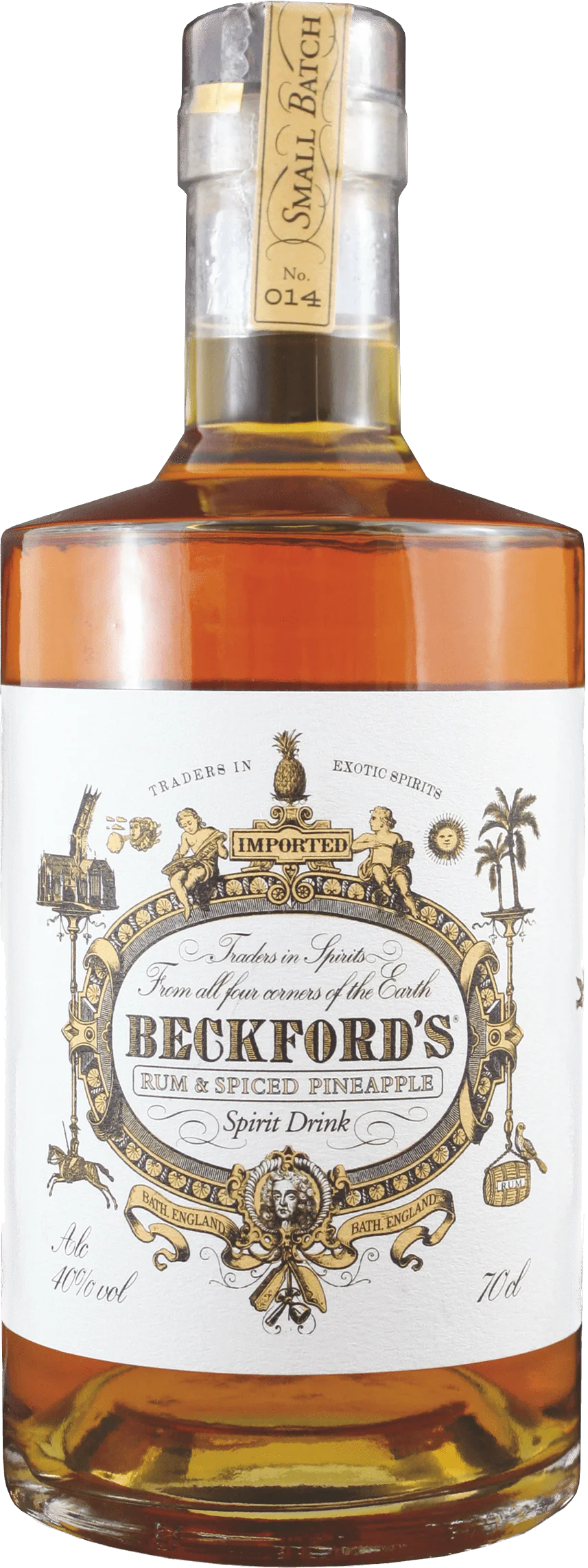 Beckford's Spiced Pineapple Rum 70cl