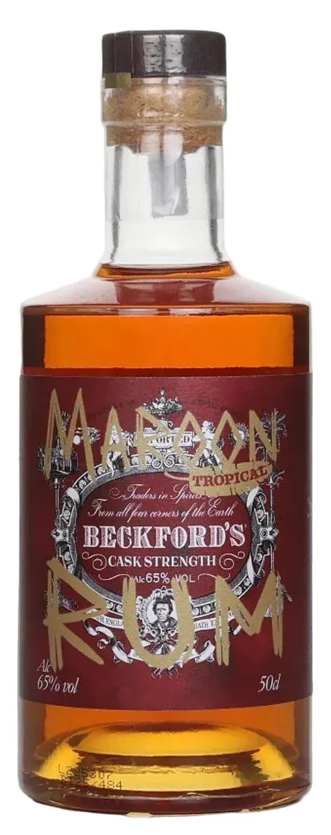 Beckford's Tropical Maroon Cask Strength Rum 50cl