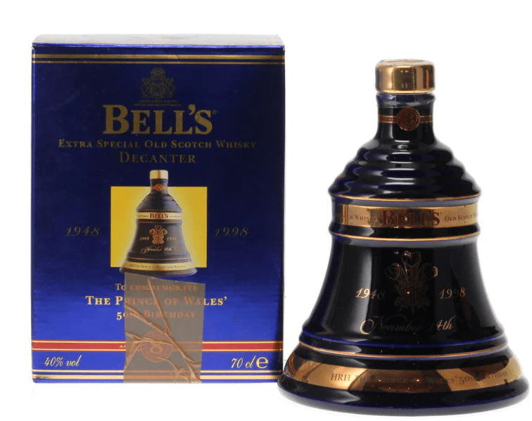 Bell's Decanter 8 Year Old "The Prince Of Wales 50th Birthday" 70cl