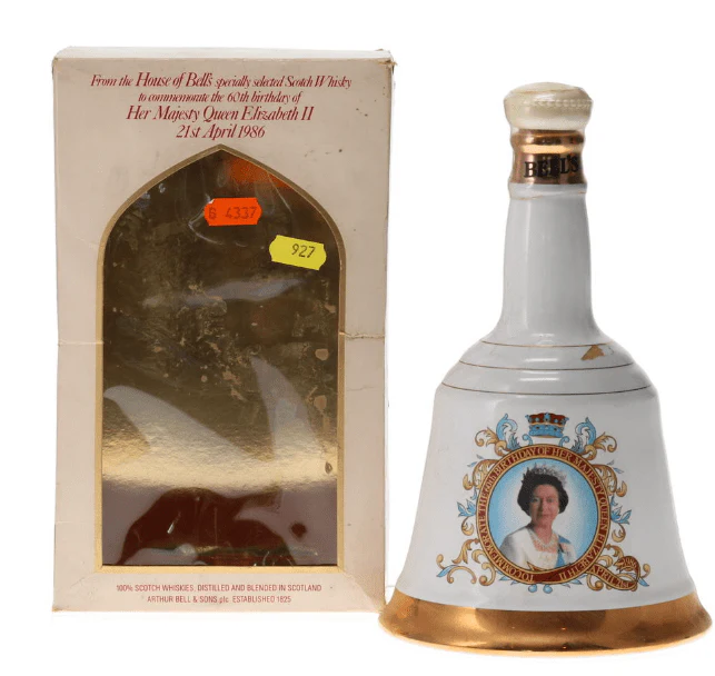 Bell's 60th Birthday Of Queen Elizabeth II Decanter Gift Box 75cl