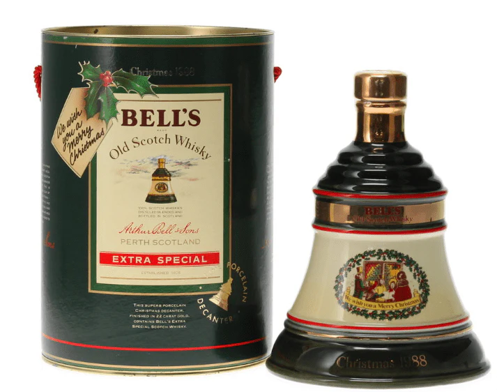 Bell's Christmas Decanter 1988 Blended Scotch Whisky 75cl
