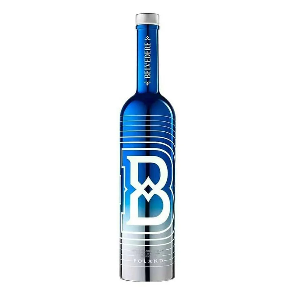 Belvedere Vodka B Label Illuminated Magnum Bottle 1.75L