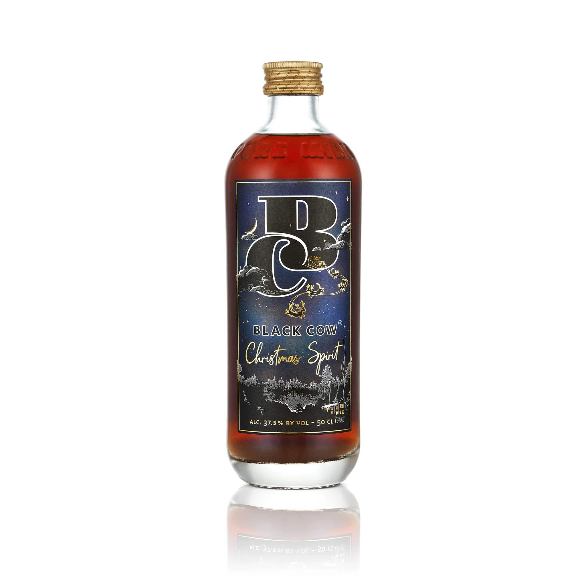 Black Cow Christmas Spirit Vodka 50cl