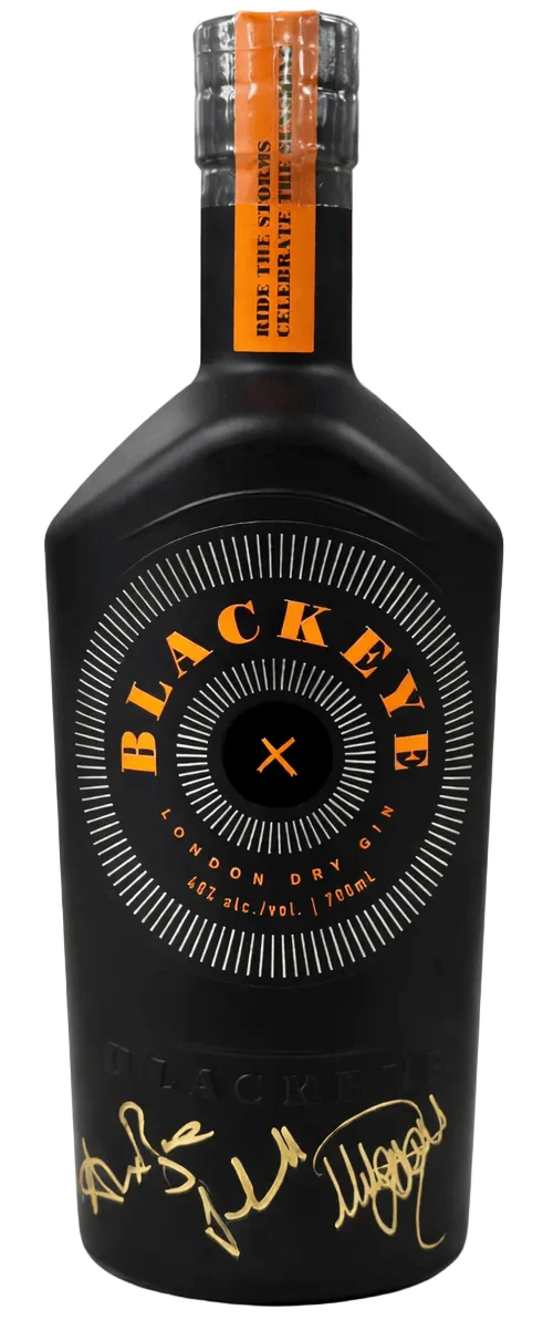 Blackeye London Dry Gin Exclusive Release Signed Bottle 70cl