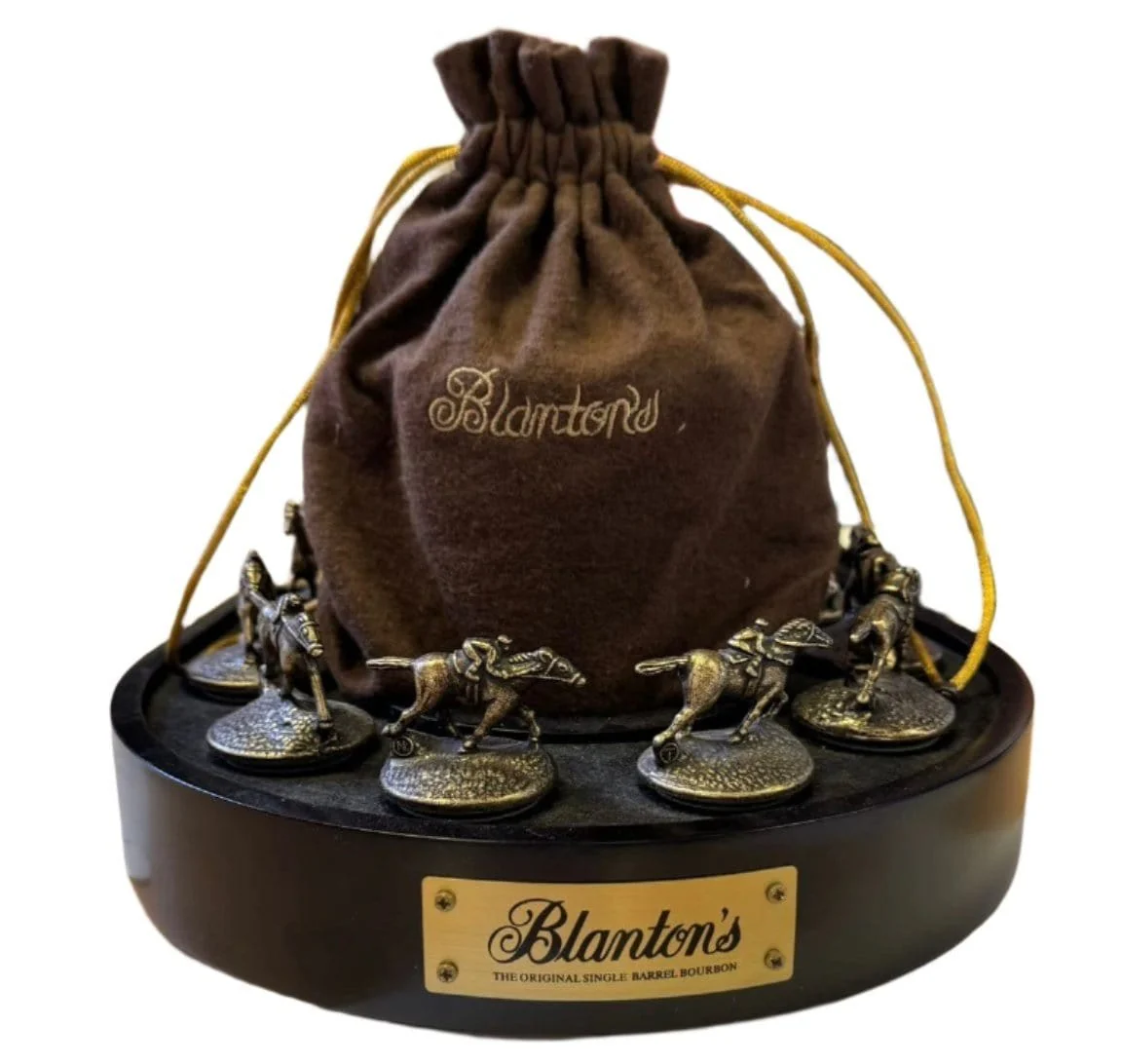 Blanton's Bourbon stopper display and Glass - Image 2