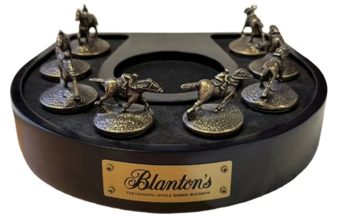 Blanton's Bourbon stopper display and Glass - Image 3