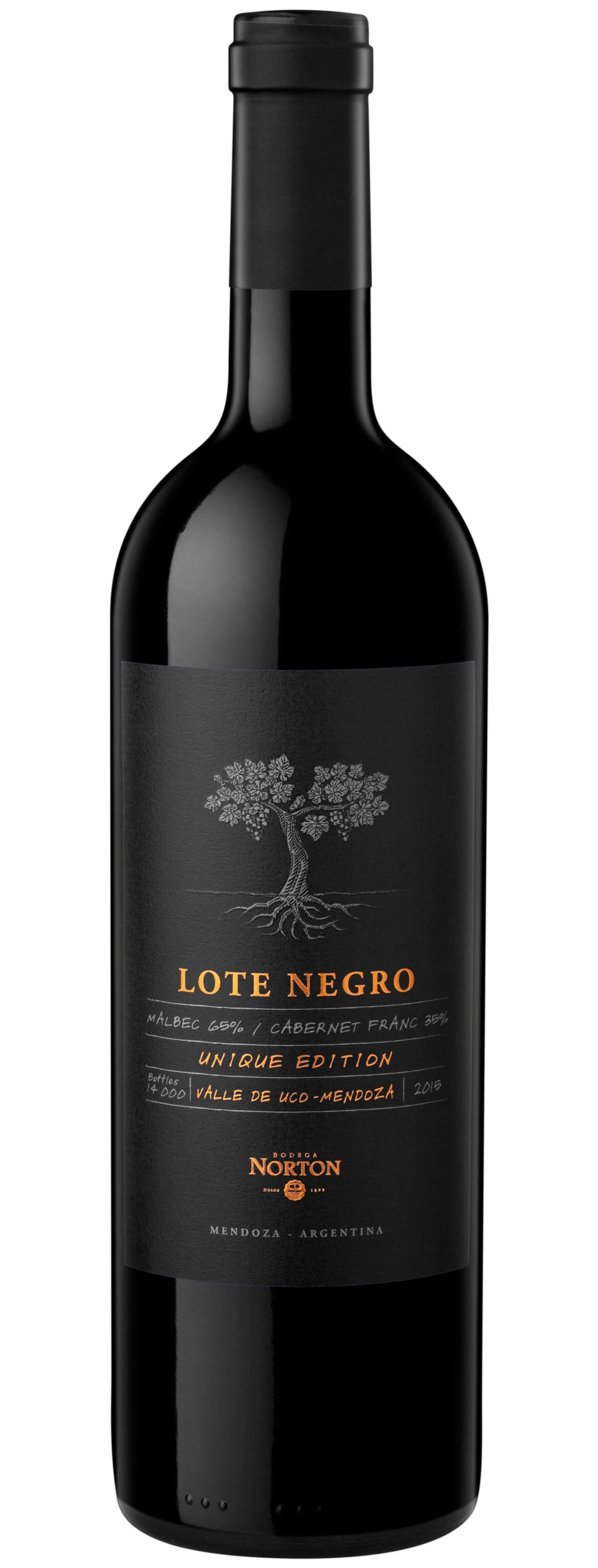 Bodega Norton Lote Negro Malbec Cabernet Franc 2022 75cl