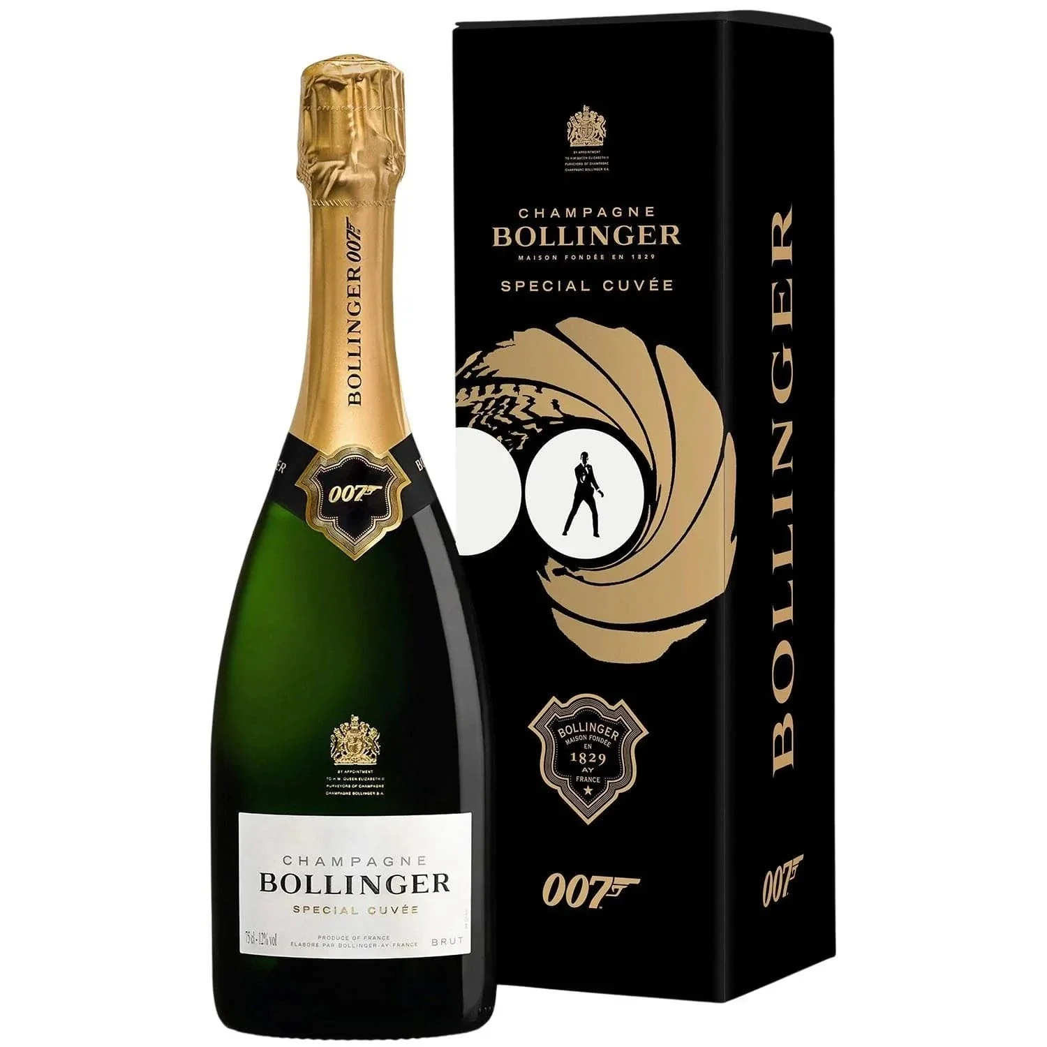 Bollinger Special Cuvee James Bond 007 A View To A Kill 40th Anniversary Limited Edition Champagne Gift Box 75cl