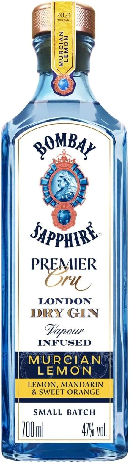Bombay Sapphire Murcian Lemon London Dry Gin 70cl