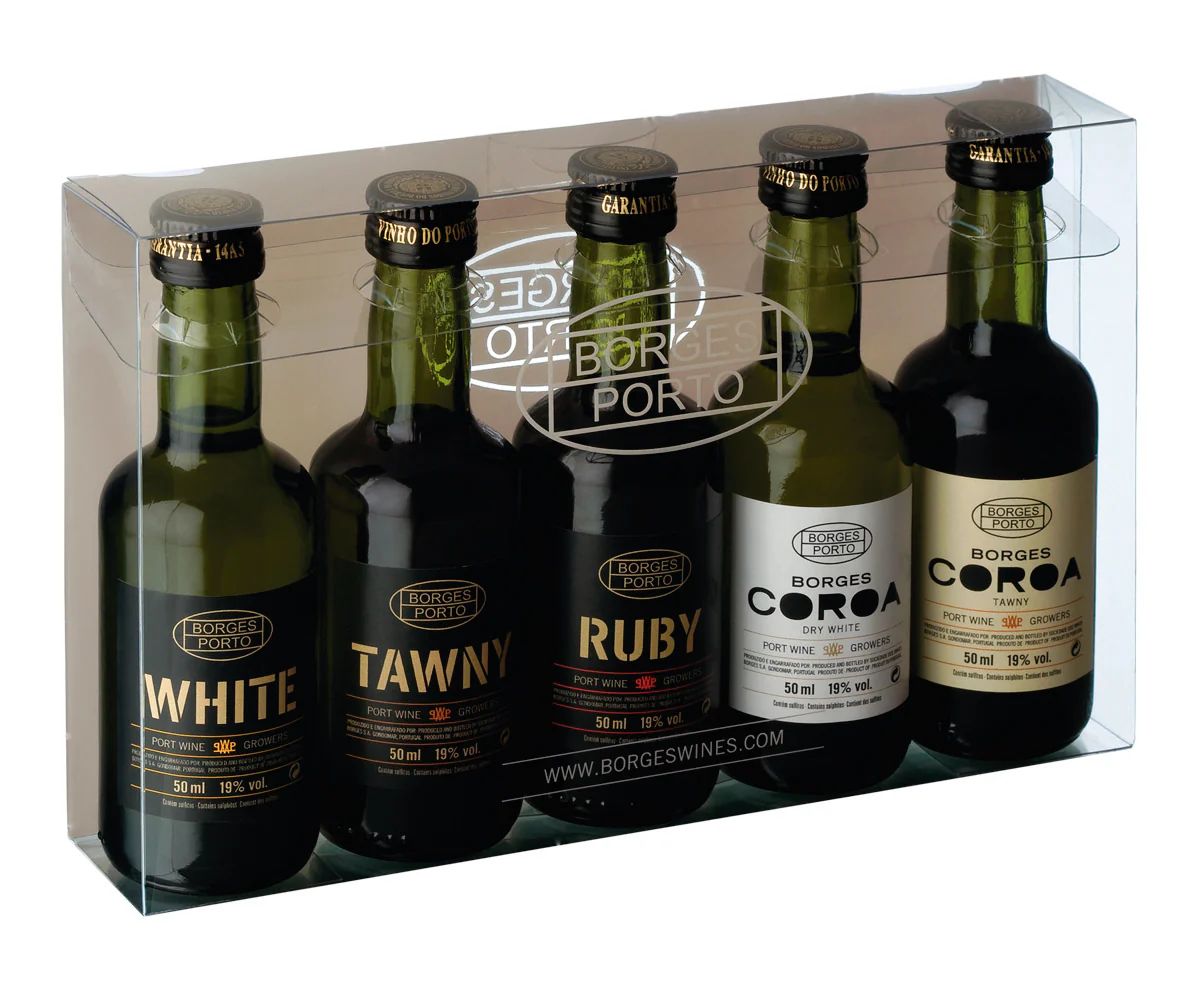 Borges Port Miniature Gift Pack 5x5cl