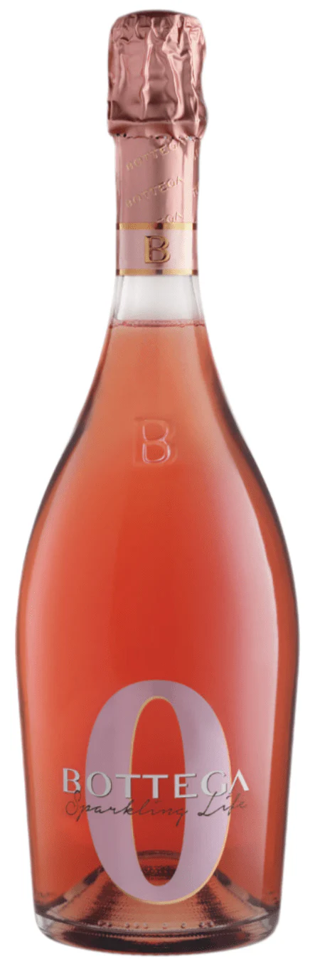 Bottega Sparkling Life Rose Alcohol Free Prosecco 75cl