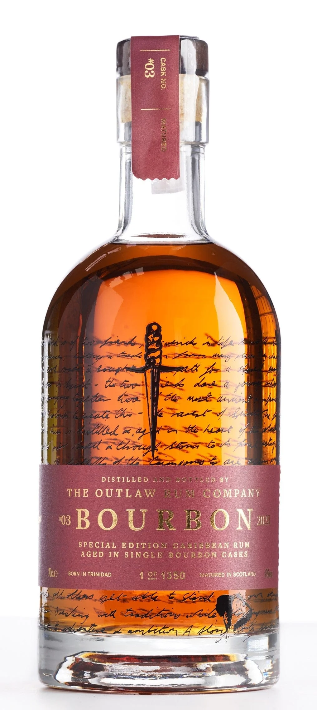 Outlaw Rum Bourbon Single Cask #3 Special Release 70cl
