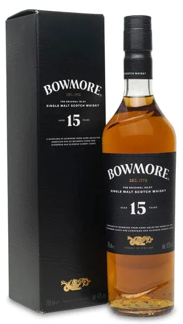 Bowmore 15 Year Old Single Malt Scotch Whisky 70cl