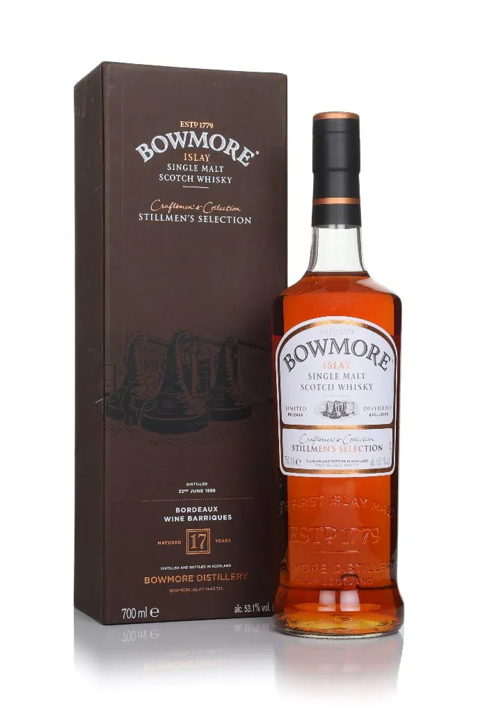 Bowmore 17 Year Old Stillmen's Selection Craftman's Collection 1998 Single Malt Scotch Whisky 70cl