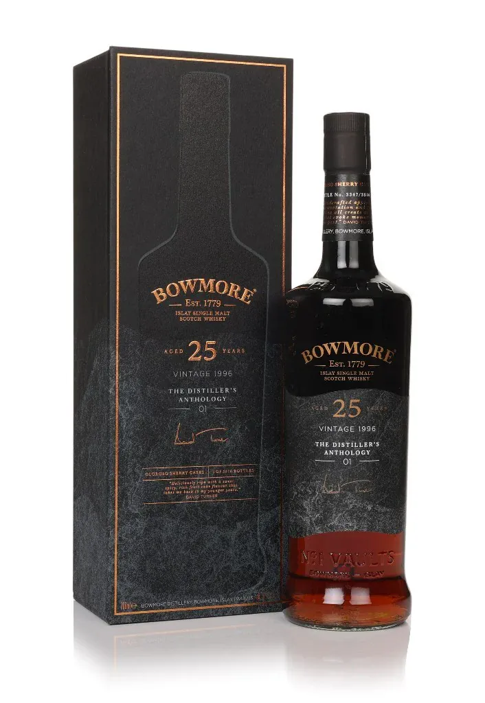 Bowmore 25 Year Old The Distiller's Anthology 01 1996 Release Single Malt Scotch Whisky 70cl