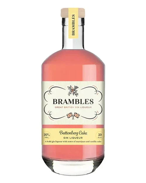 Brambles Battenberg Cake Gin Liqueur 50cl