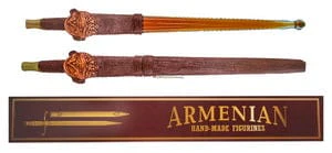 Brandy Filled Sabre With Scabbard Decanter 50cl