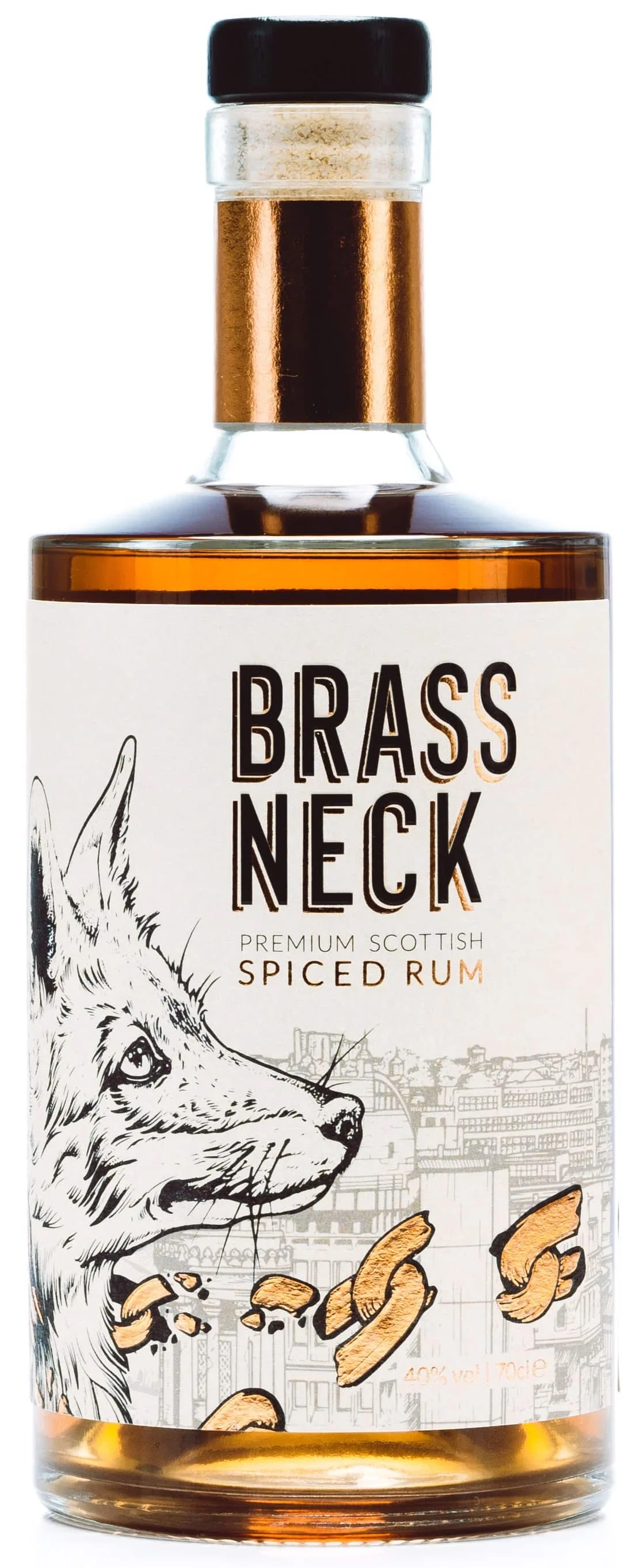 Brass Neck Spiced Rum 70cl
