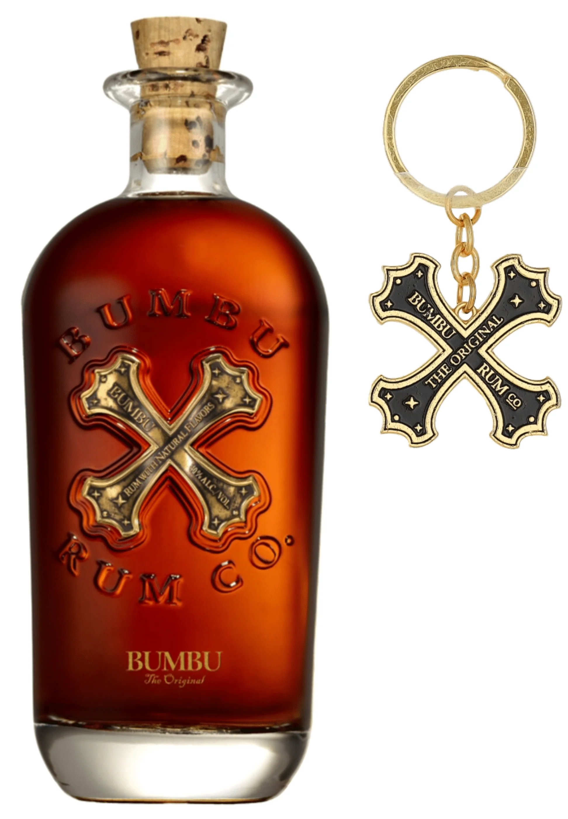 Bumbu Original Spiced Rum with Keyring 70cl