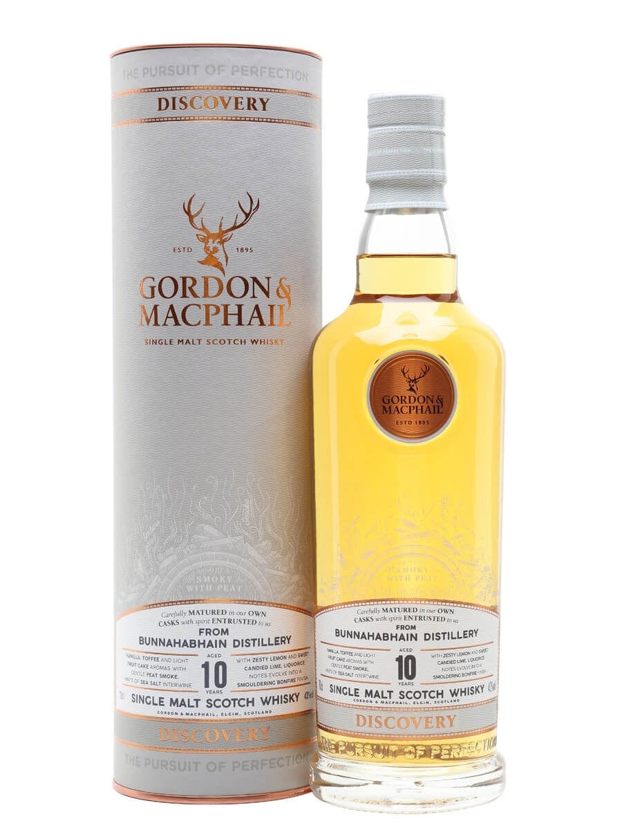 Bunnahabhain 10 Year Old 70cl (Gordon & MacPhail Discovery)