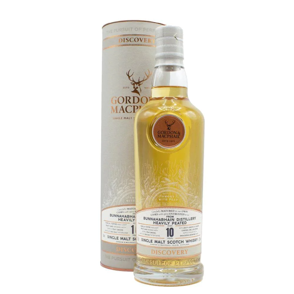 Bunnahabhain 10 Years Old Heavily Peated 70cl (Gordon & MacPhail Discovery)